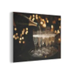Lichtjes - Champagne - Dienblad - Glazen PET vilt klein -3d