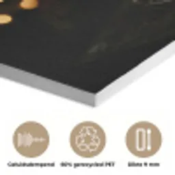 Lichtjes - Champagne - Dienblad - Glazen PET vilt klein -closeup_NL