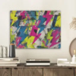 Bliksemschichten - Patroon - Marmer - Kleuren PET vilt klein -sfeer1
