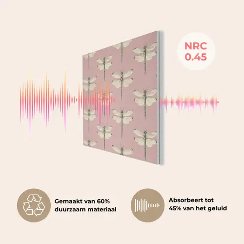 Lillibellen - Patroon - Roze PET vilt klein 837 -USP_NL