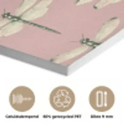 Lillibellen - Patroon - Roze PET vilt klein 837 -closeup_NL
