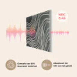 Lijnen - Patroon - Abstract - Wit PET vilt klein -USP_NL