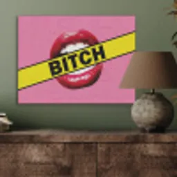 Lippen - Tekst - Kleurrijk PET vilt klein -sfeer2