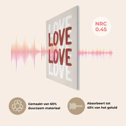 Love - Rood - Tekst PET vilt klein -USP_NL