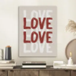 Love - Rood - Tekst PET vilt klein -sfeer1