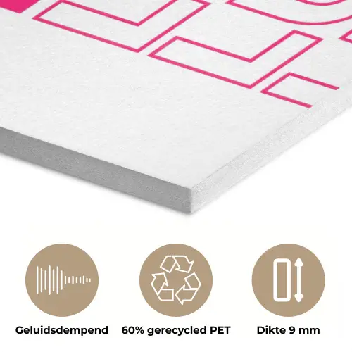 Lucky - Roze - Patroon PET vilt klein -closeup_NL