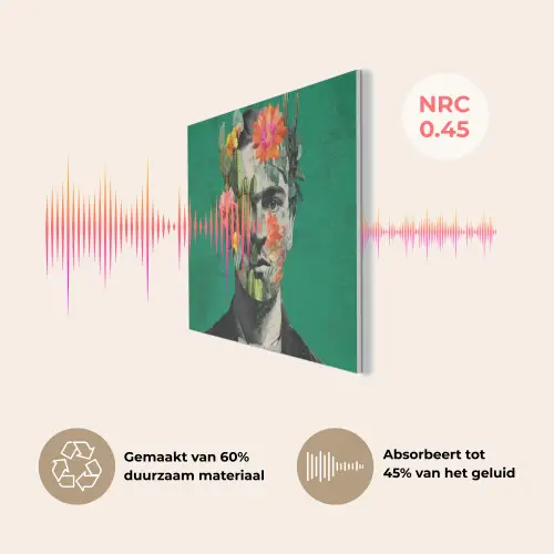 Man - Planten - Groen PET vilt klein -USP_NL