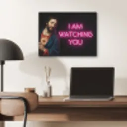 Man - Tekst - Neon PET vilt klein -sfeer5