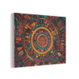 Mandala - Cirkels - Patronen PET vilt klein -3d