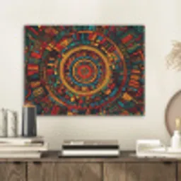 Mandala - Cirkels - Patronen PET vilt klein -sfeer1