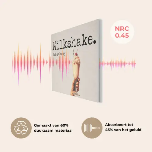 Milkshake - Kers - Rietje PET vilt klein -USP_NL