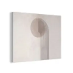 Minimalistisch - Cirkel - Lichtgrijs PET vilt klein -3d