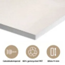 Minimalistisch - Cirkel - Lichtgrijs PET vilt klein -closeup_NL