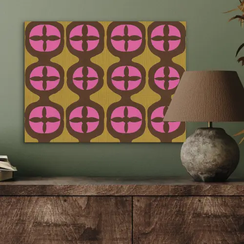 Modern - Patroon - Roze PET vilt klein 837 -sfeer2