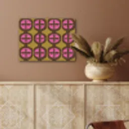 Modern - Patroon - Roze PET vilt klein 837 -sfeer4