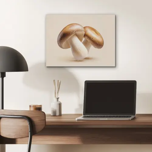 Champignons - Zacht - Beige PET vilt klein -sfeer5