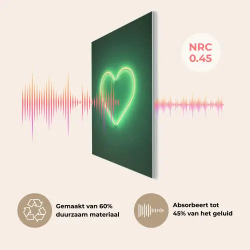 Neon - Groen - Licht PET vilt klein -USP_NL
