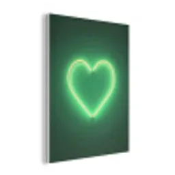 Neon - Groen - Licht PET vilt klein -3d