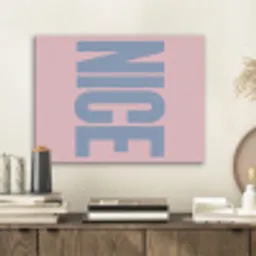 Nice - Paars - Roze PET vilt klein -sfeer1
