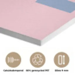 Nice - Paars - Roze PET vilt klein -closeup_NL