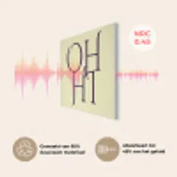 Oh hi - Geel - Monogram PET vilt klein -USP_NL