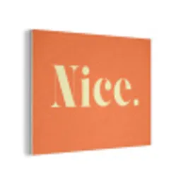Oranje - Gebroken wit - Nice PET vilt klein -3d