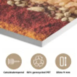 Banen - Verticaal - Kruiden - Variatie PET vilt klein -closeup_NL