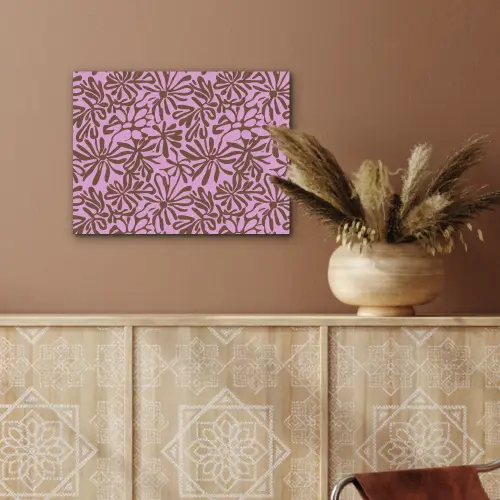 Organisch - Patroon - Roze PET vilt klein 837 -sfeer4