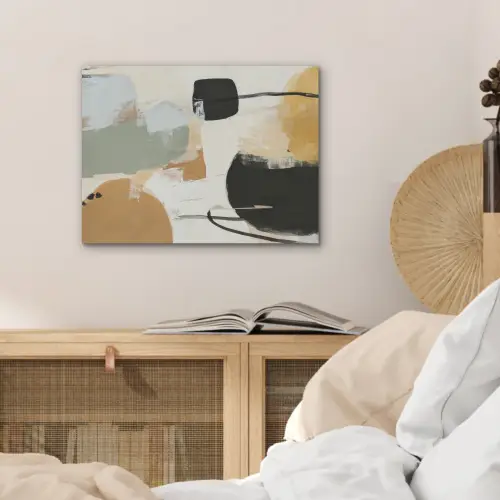 Paint - Abstract - Kleuren PET vilt klein -sfeer3