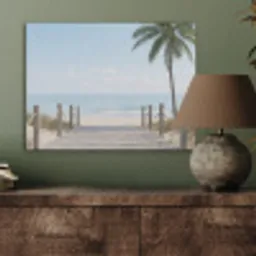 Palmbomen - Pad - Horizon PET vilt klein -sfeer2