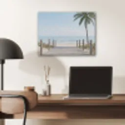 Palmbomen - Pad - Horizon PET vilt klein -sfeer5