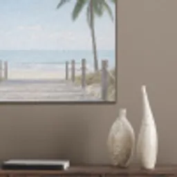 Palmbomen - Pad - Horizon PET vilt klein -sfeer6_closeup