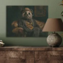 Panda - Hoed - Bril - Pak PET vilt klein -sfeer2
