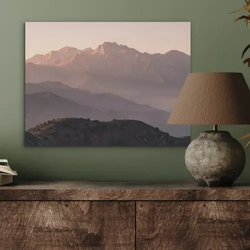 Panorama - Landschap - Bergen PET vilt klein -sfeer2