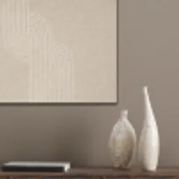 Parallelle lijnen - Lichte textuur - Beige PET vilt klein -sfeer6_closeup