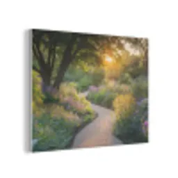 Pad - Bloemen - Park PET vilt klein -3d