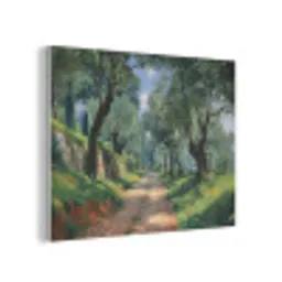 Pad - Bomen - Schaduw - PET vilt klein -3d