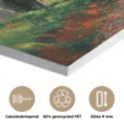 Pad - Bomen - Schaduw - PET vilt klein -closeup_NL