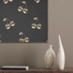 Patroon - Kersen - Goud - Chrome PET vilt klein -sfeer6_closeup