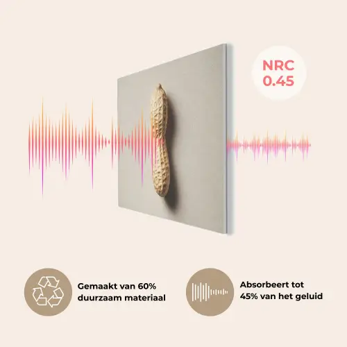 Pinda - Ruw - Beige PET vilt klein -USP_NL