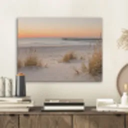 Pier - Zonsondergang - Strand PET vilt klein -sfeer1