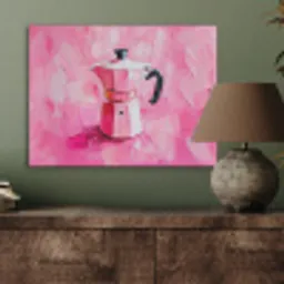 Roze - Verf - Coffee PET vilt klein -sfeer2