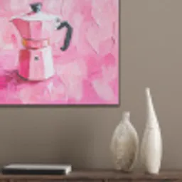 Roze - Verf - Coffee PET vilt klein -sfeer6_closeup