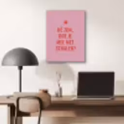 Roze - Zon - Quote PET vilt klein -sfeer5