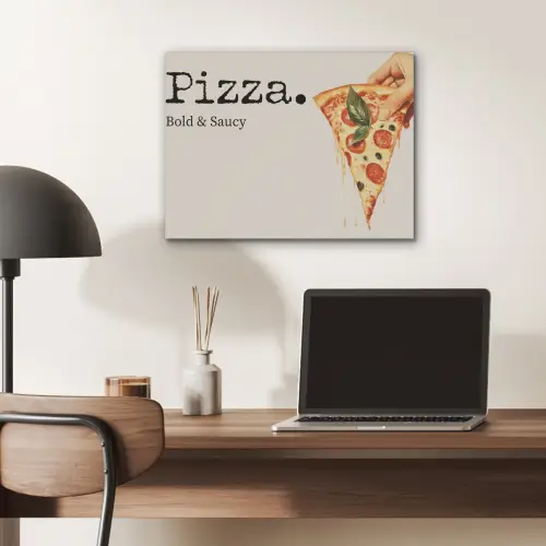 Pizza - Kaas - Pepperoni PET vilt klein -sfeer5