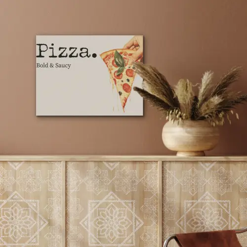 Pizza - Kaas - Pepperoni PET vilt klein -sfeer4