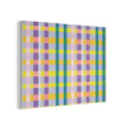 Ruit - Patroon - Kleurrijk PET vilt klein 837 -3d