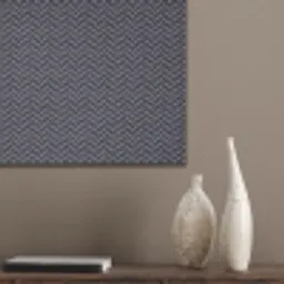 Plaid - Patroon - Visgraad - Blauw PET vilt klein 837 -sfeer6_closeup