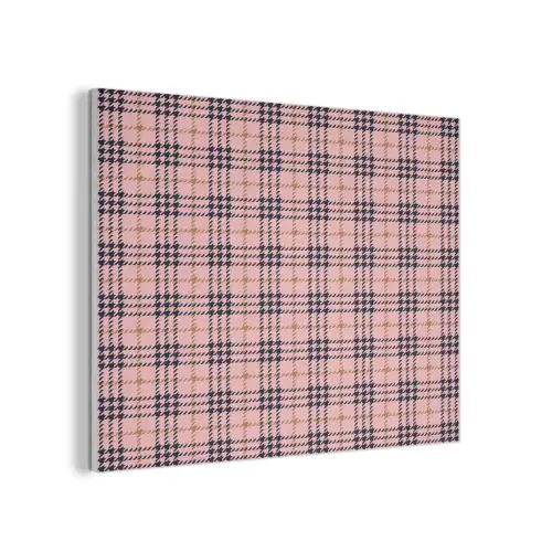 Plaid - Patroon - Schotse - Roze PET vilt klein 837 -3d