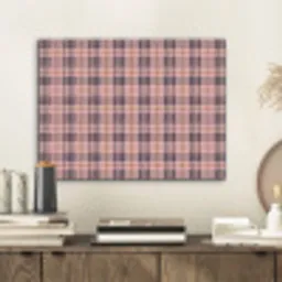Plaid - Patroon - Schotse - Roze PET vilt klein 837 -sfeer1
